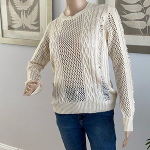 Cotton Candy knit sweater size Medium/Large